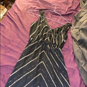 Black maxi dress